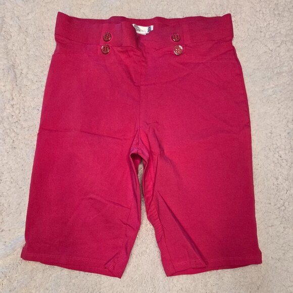 89th & MADISON | TRIBAL PINK BERMUDA SIDE SLIT SHORTS | SIZE 16 - Picture 4 of 7